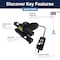 Sealer Sales KF-Series Portable 6" Direct Heat Sealer w/ PTFE Coated Bars w/ 15mm Seal Width KF-150CST - alternate 3